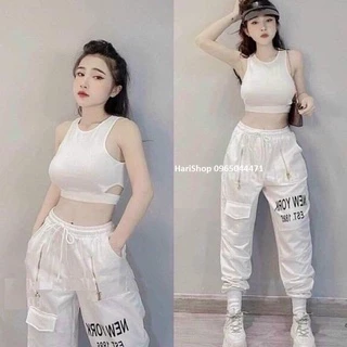 ❤️SIÊU PHẨM CÓ 1 KHÔNG 2 ❤️ Quần Jogger Rock More ( Có Dập Ôzê Kèm Dây Xích Cực Ngầu ) Q12