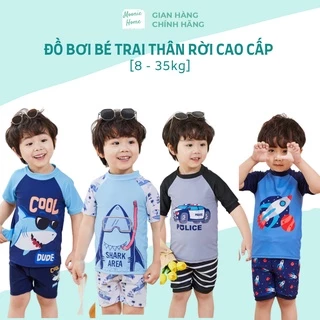 [8 -35kg] Đồ Bơi Cho Bé Trai Thân Rời SIêu Đẹp Dễ Thương