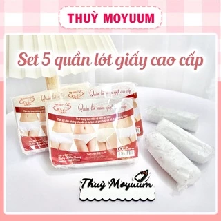 Set 5 quần lót giấy cho mẹ cao cấp Baby Hiền Trang