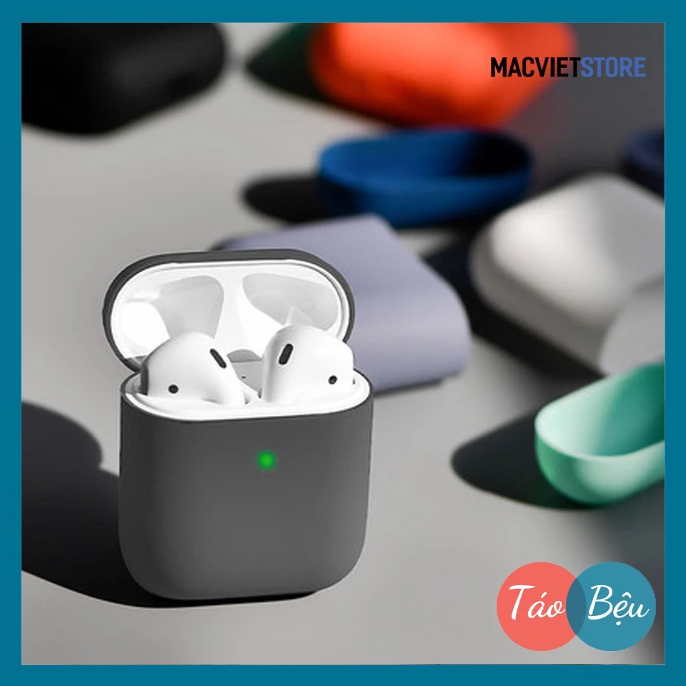 Ốp Vỏ Bảo Vệ Tai Nghe Airpods 1 2 3 Pro Silicone Dẻo Chắc Chắn, Vừa in