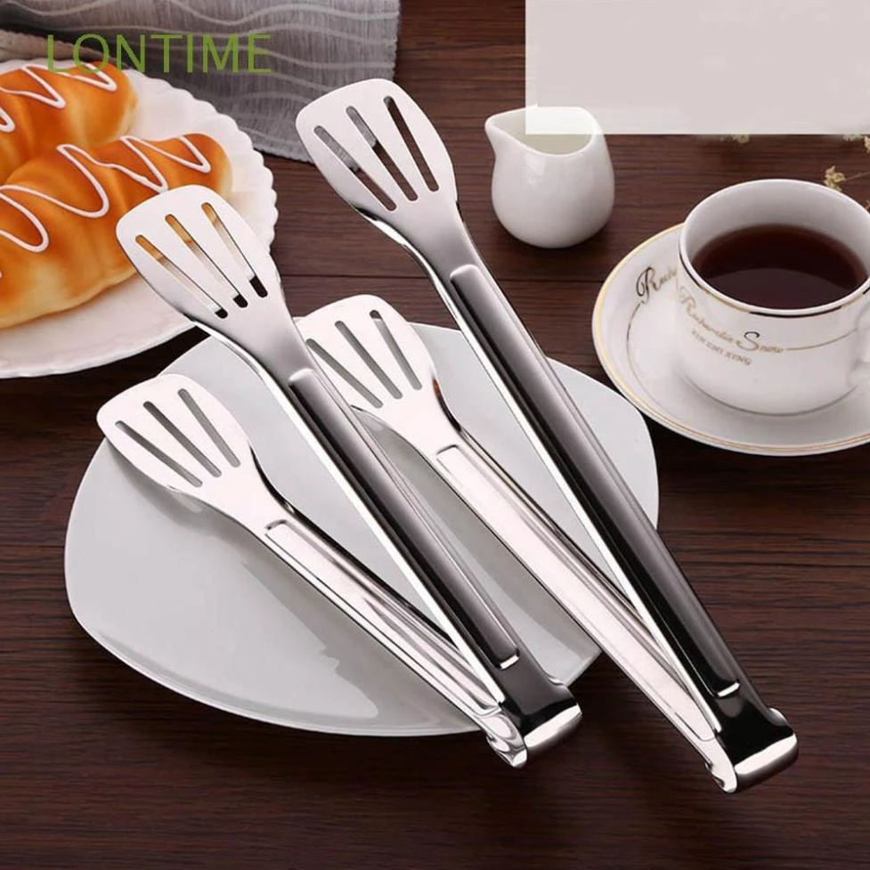 Kẹp inox gắp thức ăn dài 30cm, gắp đá, gắp đồ nóng tiện dụng KB006