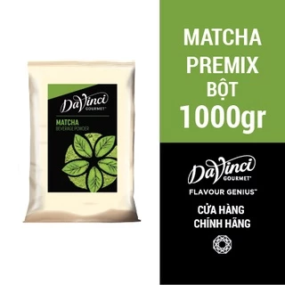 Bột trà xanh pha chế / Matcha Powder - Davinci Gourmet (1kg)