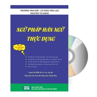 Sách: Ngữ pháp Hán ngữ thực dụng + DVD tài liệu