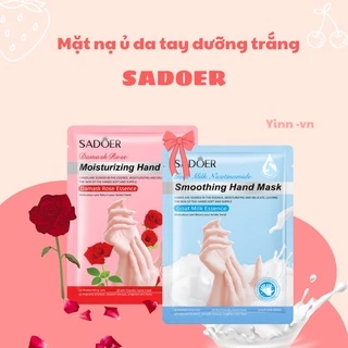 Mặt nạ ủ da tay SADOER trắng da chống lão hóa giảm nhăn nội địa Trung