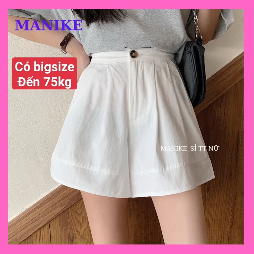 Quần Short Đũi Bigsize Dáng Ngắn M037,Quần Đùi Cạp Chun Ống Rộng Cho Phái Đẹp