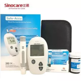 Combo Máy đo đường huyết safe ACCU50que+kim