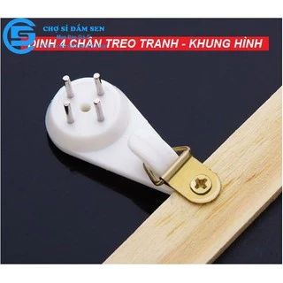 Đinh treo khung tranh, đinh 3 chân 4 chân treo tranh ảnh, móc chìa khóa,móc treo đồ đóng tường tiện lợi không cần khoan