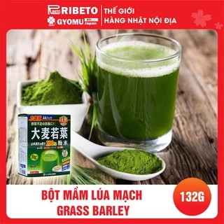 Bột mầm lúa mạch Grass Barley 3gx44 gói Nhật Bản