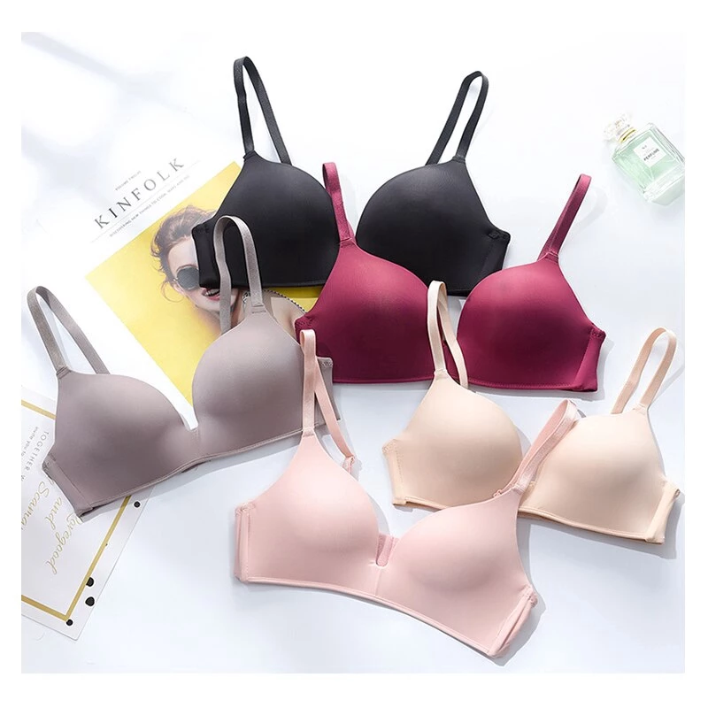 Áo lót FINETOO nâng ngực size 32-38 A B không đường may điều chỉnh được cho nữ