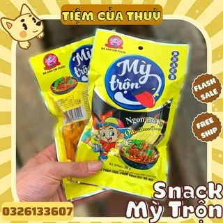 5 Gói Snack Mỳ Trộn Ba Anh Em Food, Snack Cay Cay nội địa trung, ăn vặt tuổi thơ