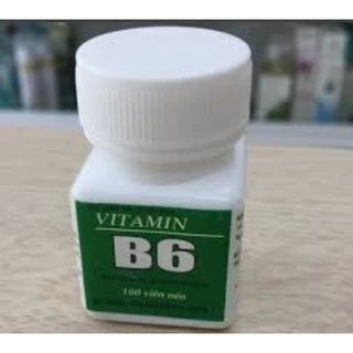 Vitamin B6 lọ 100v giảm nhưc mỏi bồi bổ cơ thể