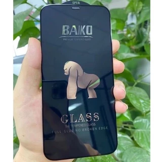 Kính cường lực Baiko Full màn hình dẻo cho iPhone 14 Pro Max, 13 Mini, 13 Pro Max, 12 Pro Max, 11, 11 Pro Max Xs Max, XR