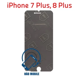 Dán chống nhìn trộm iPhone 7 Plus, 8 Plus - Dán cường lực dẻo nano 9H+