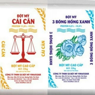 Bột mì cái cân số 13, bột mì bông hồng xanh số 8