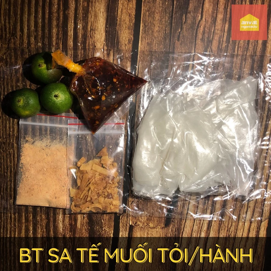 Bánh tráng PHƠI SƯƠNG SA TẾ TỎI/HÀNH