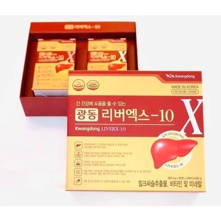 [HÀNG MỚI VỀ] Bổ gan Kwangdong LiverX 10 HÀN QUỐC, hộp 120viên