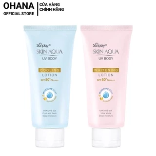 Sữa Chống Nắng Dưỡng Thể Trắng Mịn, Mát Lạnh Sunplay Skin Aqua UV Body Lotion 150g