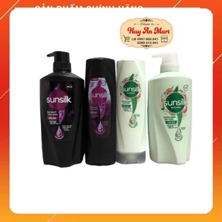 Dầu gội Sunsilk 650g kèm dầu xả sunsilk 320g