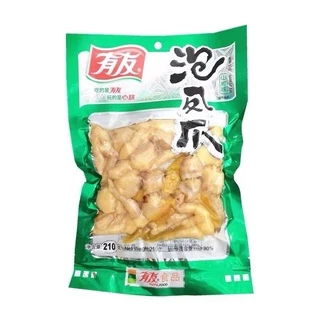 Chân gà yuyu tẩm vị ớt xanh gói 210g