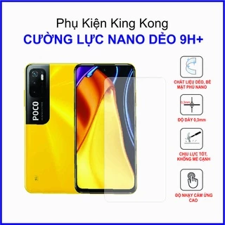 Dán cường lực Xiaomi Poco M3 cường lực nano dẻo 9H+