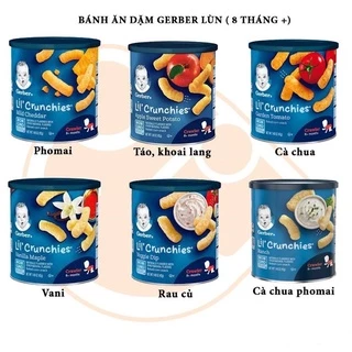 Bánh Gerber lùn (Crunchies) các vị 42g