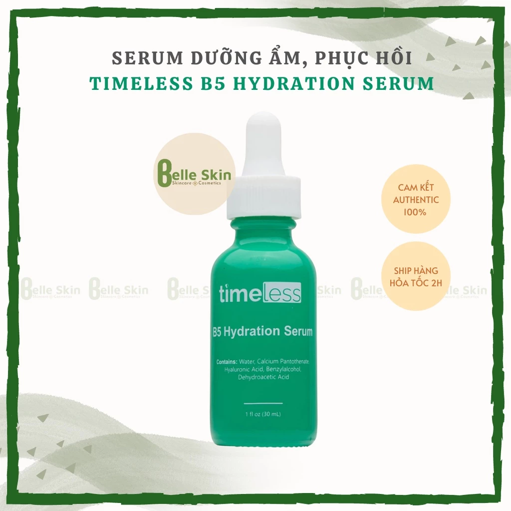 Serum Timeless B5 Hydration 30ml - dưỡng ẩm phục hồi