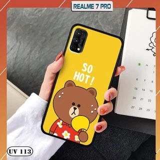 Ốp lưng điện thoại Realme 7 Pro - lưng nhám viền dẻo