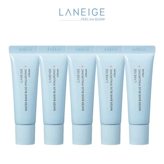 [HB gift] Bộ 5 Kem Dưỡng Ẩm Dành Cho Da Khô Và Da Nhạy Cảm Laneige Water Bank Blue HA Cream Dry 10mlx5