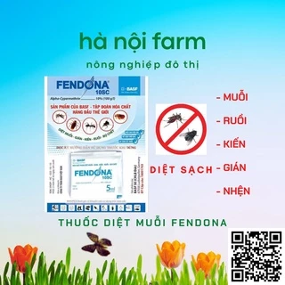 Thuốc Diệt Muỗi, Côn Trùng FENDONA 10SC gói 5ml - Hiệu quả ngay tức thì