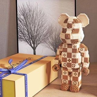 [HÀNG MỚI] Bộ đồ chơi lắp ghép Bearbrick - Mô hình 3D YKO Nanoblock