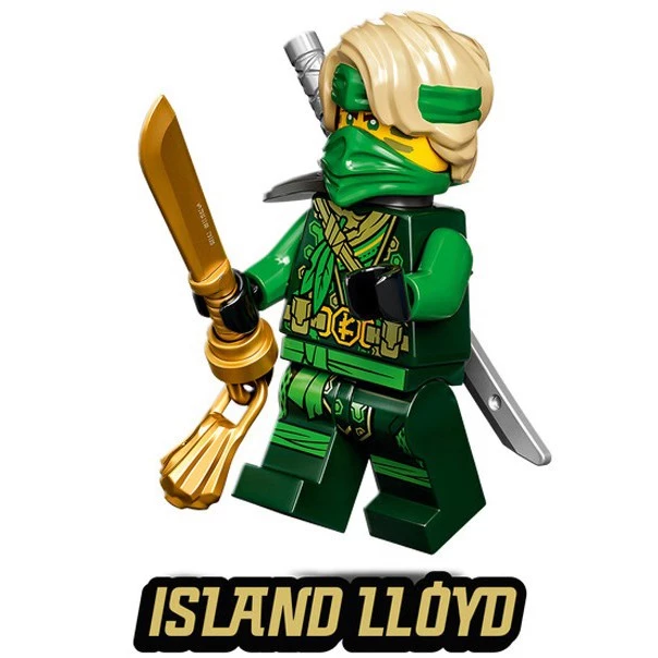 LE.GO Ninjago Minifigures Lloyd Island[1 Nhân Vật]