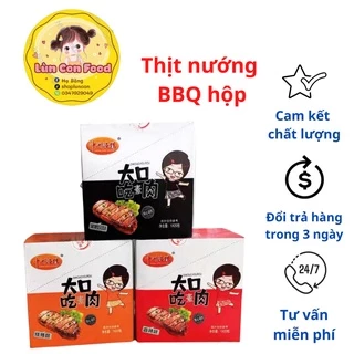 Thịt cay bít tết tứ xuyên hộp 20 gói-  ❤️ FREE SHIP ❤️ Lùn Con Food