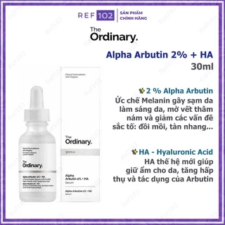 Serum làm mờ nám, tàn nhang, thâm mụn - The Ordinary - Alpha Arbutin 2% + HA