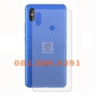 Miếng dán mặt lưng skin carbon Xiaomi Mi Max 3