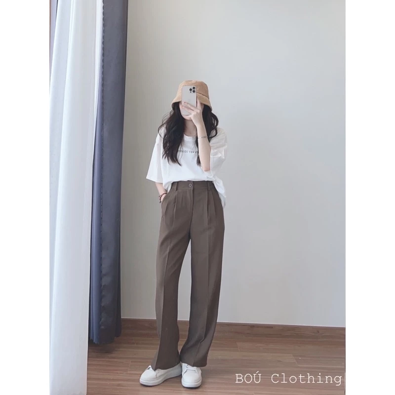 Quần tây nữ hàng loại 1 chuẩn dáng 213 BOÚ Clothing (Ảnh thật)