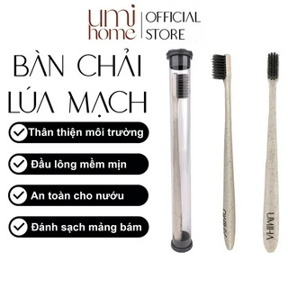 Bản chải hữu cơ Lúa Mạch UMIHOME - Giao màu ngẫu nhiên