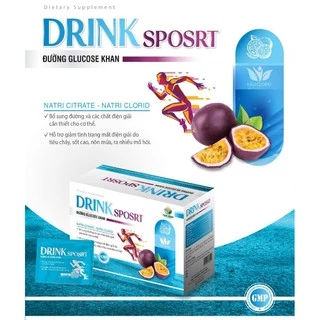 Bột Pha Nước Uống Và Bù Chất Điện Giải Oresol Drink Sports Vị Chanh Leo –  Ngon Hơn Khi Uống Lạnh - Gói 8Gam