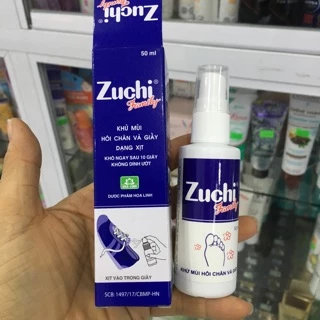 KHỬ MÙI HÔI CHÂN ZUCHI 50ml