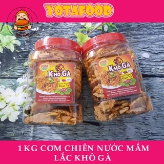 1Kg Cơm Cháy Chiên Mắm Lắc Khô Gà ( Giòn ngon – Đậm vị ) | Yotafood