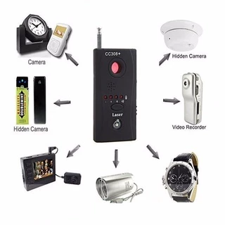 máy dò thiết bị định vị, camera quay lén, gps, nghe trộm cc308 bằng sóng wifi, sóng điện thoại