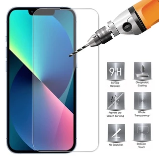 Kính cường lực bảo vệ toàn màn hình thích hợp cho iPhone 13 12 11 Pro Max 13 Mini X XR XS Max 7 8 6 6s Plus SE 2020