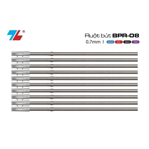 Combo Ruột bút bi Thiên Long BPR-08 dùng cho TL-036