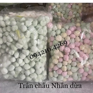 1kg Trân Châu Nhân Dừa Dẻo Mềm Nhà Làm (CHỈ GIAO NHANH HÀ NỘI)