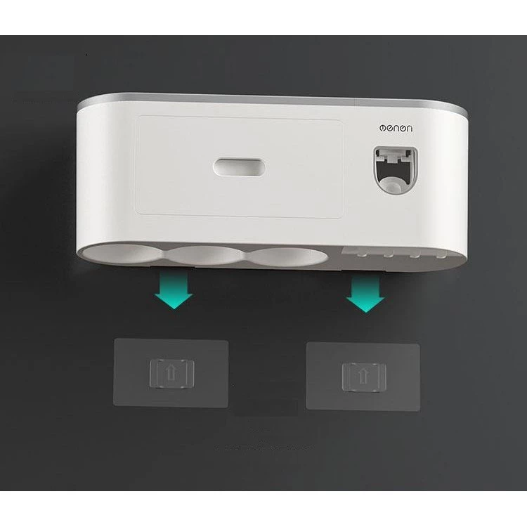 Miếng Dán Bộ Nhả Kem Đánh Răng OENON, Miếng Dán Kệ Góc Nhà Tắm, Tất Cả Các Dòng Miếng Dán