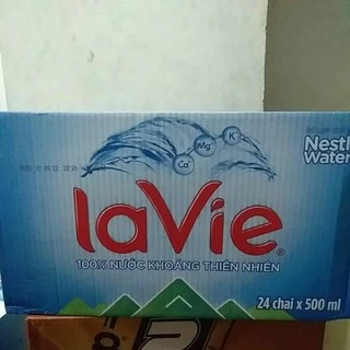 combo 24 chai Nước lavie 500ml