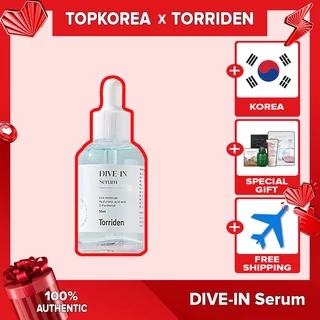 [Hàng mới về] <<Torriden DIVE-IN Low Molecule Hyaluronic Acid Serum 50ml >> SERUM Torriden chứa axit hyaluronic phân tử thấp DIVE-IN 50ml / TOPKOREA / Shipping from korea
