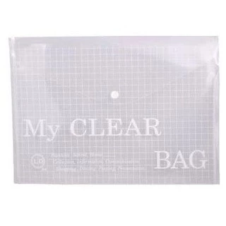 10 Bìa nút sơ mi My Clear A4 ( Xấp 10 cái)