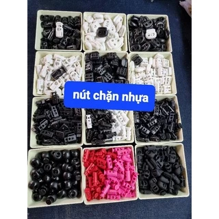 com bo 500 nút chặn nhựa