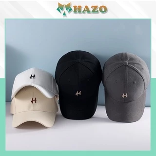 Mũ Lưỡi Trai Nón Kết Thêu Chữ H Hazo Fashion 378 Phong Cách Ulzzang Form Unisex Nam Nữ - Hazo