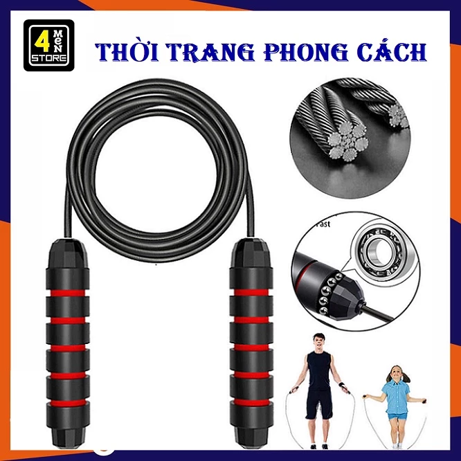 Dây Nhảy Tập Thể Dục Giảm Cân Đốt Mỡ Bụng Lõi Thép Đàn Hồi 2.7m Tập Thể Dục Gym Tại Nhà Có Thể Cắt Bớt Tiện ích